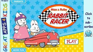 Max and Ruby Rabbit Racer | Game App for Kids