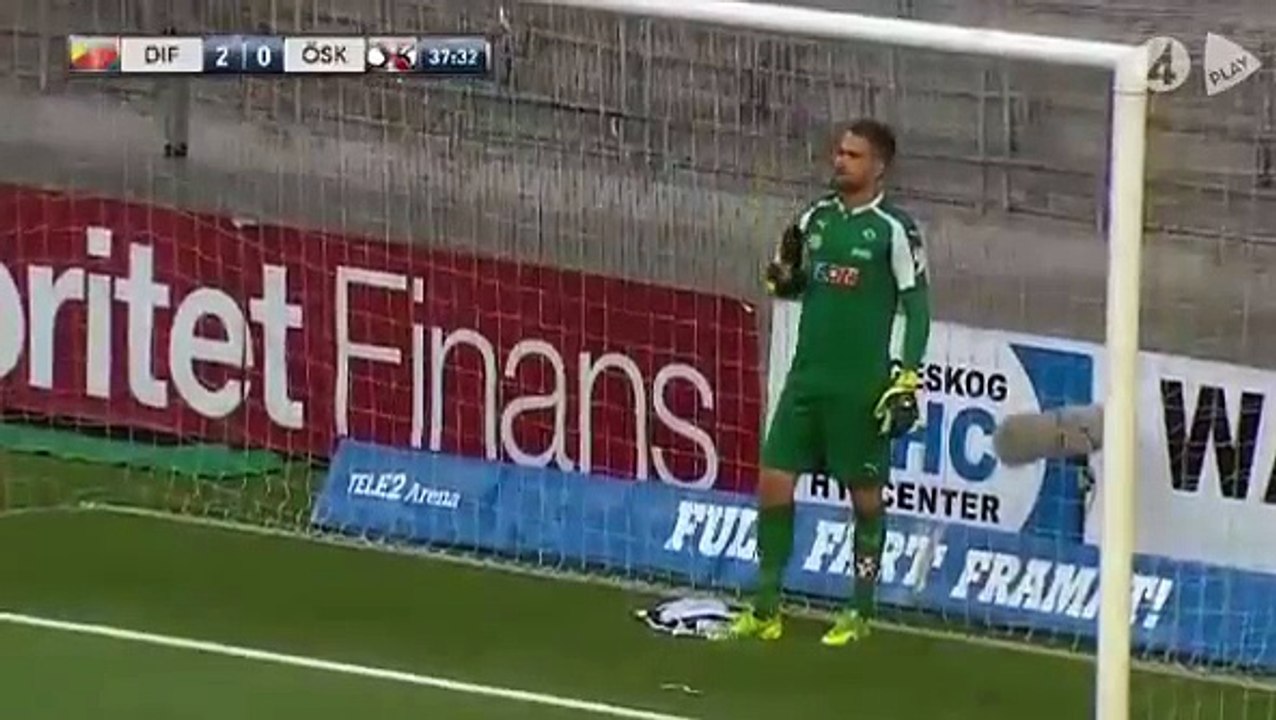 Djurgardens 4:1 Oerebro (Swedish Allsvenskan. 16 September 2017)