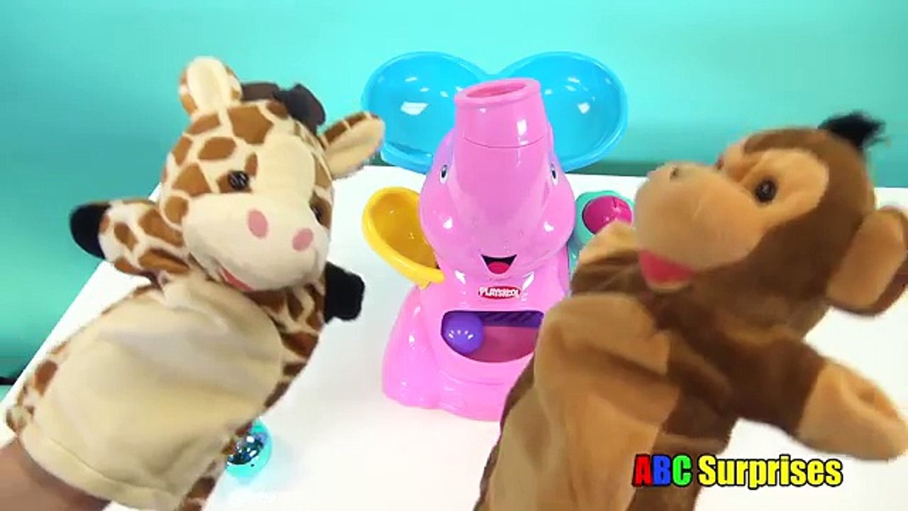 Best COLOR Learning Video Musical Elephant Ball Toy Toddlers PAW PATROL Surprise Eggs ABC Surprises