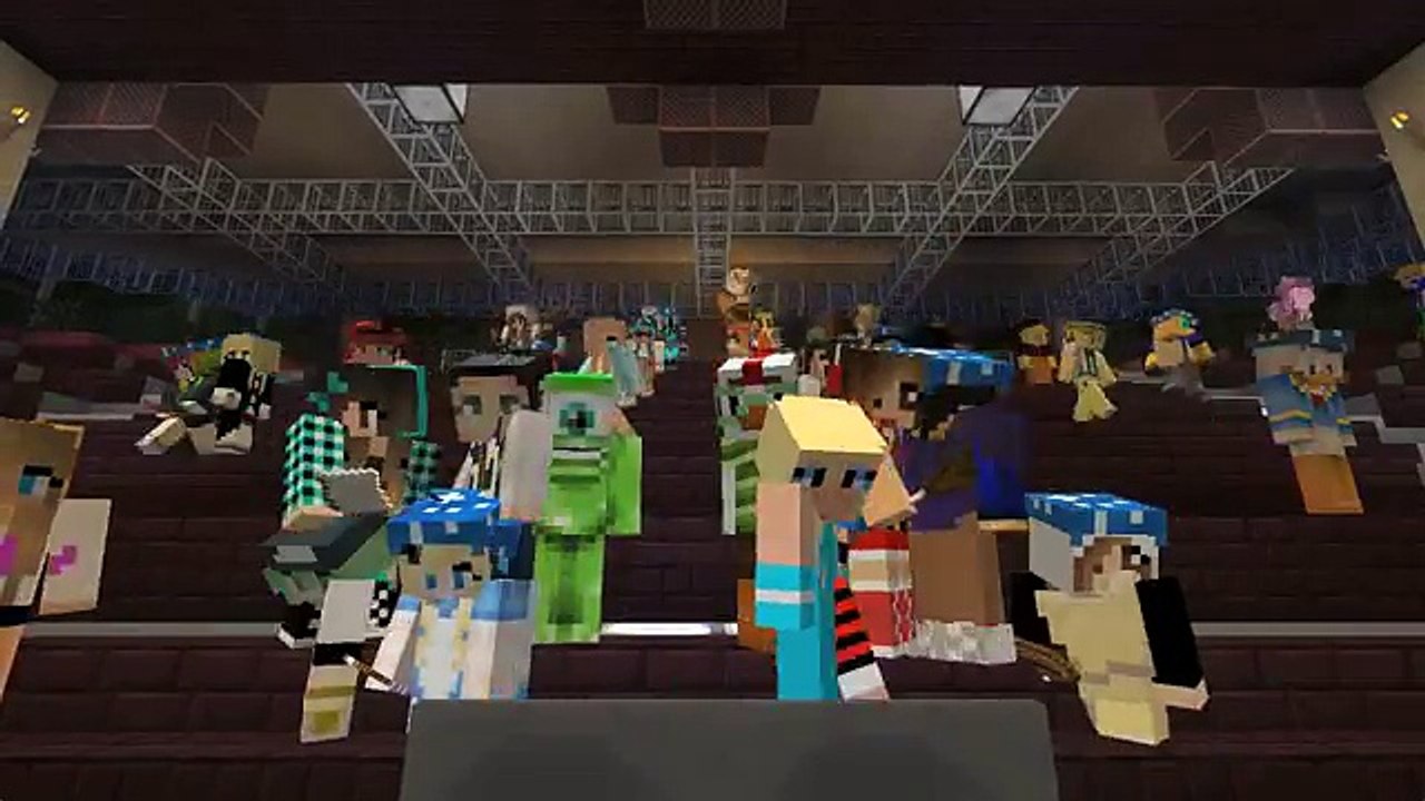 Minecraft Disney World - Indiana Jones Stunt Spectacular!