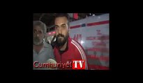 Sahada vurulan futbolcunun antrenörü konuştu