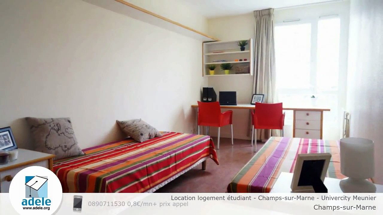 Location logement étudiant - Champs-sur-Marne - Univercity Meunier