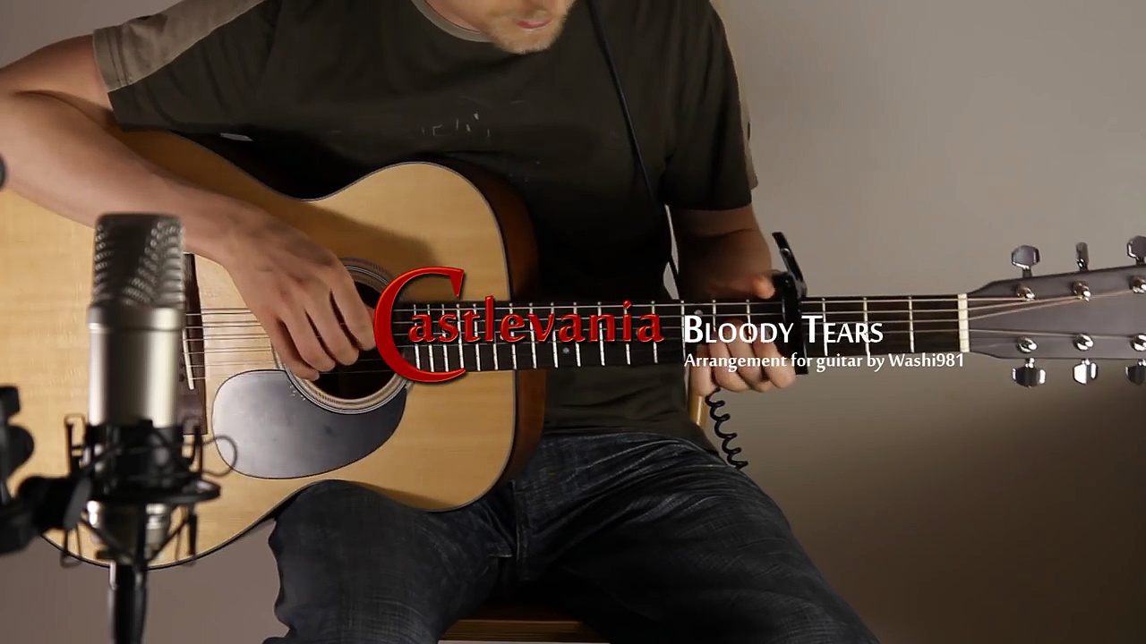 Castlevania – Bloody Tears (Acoustic Guitar)