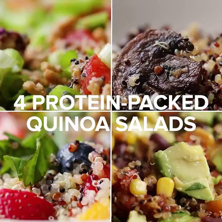 Quinoa Salad 4 Ways