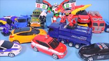 TOBOT CarBot transformers car toys & Police and Ambulance cars 헬로카봇