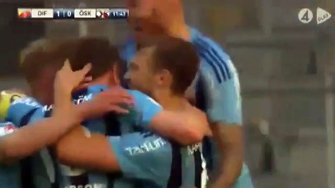 Djurgardens 1:0 Oerebro (Swedish Allsvenskan. 16 September 2017)
