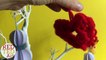 Easy Finger Knitting How To - DIY Heart Ornament - Christmas DIYs
