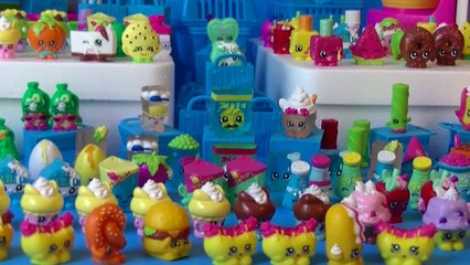 Shopkins Huge Collection Video with Mystery Blind Bag Shopkins and Playset Shopkins
