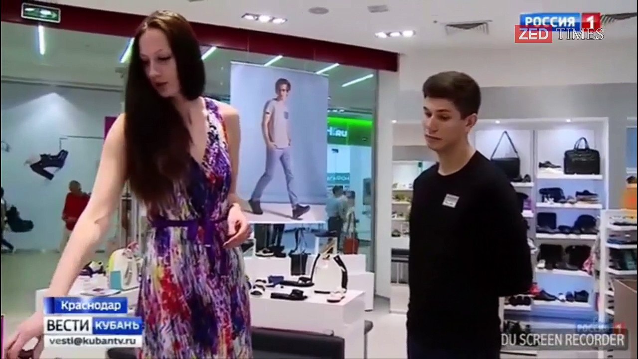 World's Tallest Professional Model - "Ekaterina Lisina"