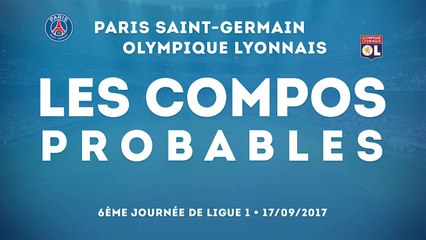 Les compos probables de PSG-OL