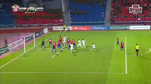 1-1 Ablaye Mbengue Goal Russia Premier Liga - 17.09.2017 SKA-Energia 1-1 Akhmat Groznyi