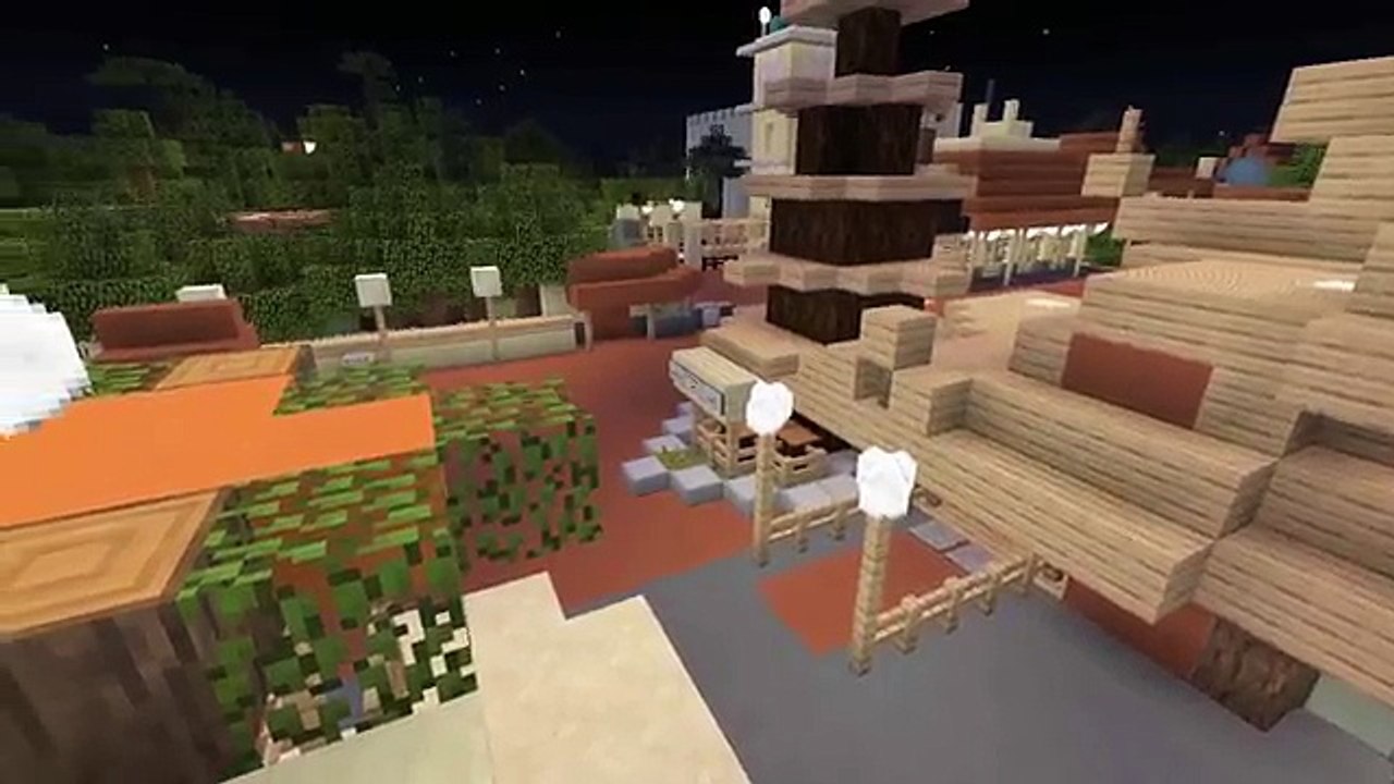 Minecraft Disney World - The Enchanted Tiki Room