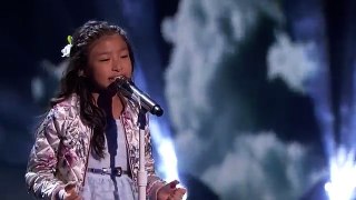 Celine Tam 9-Year-Old Stuns The Audience With How Far I'll Go - America's Got Talent 2017