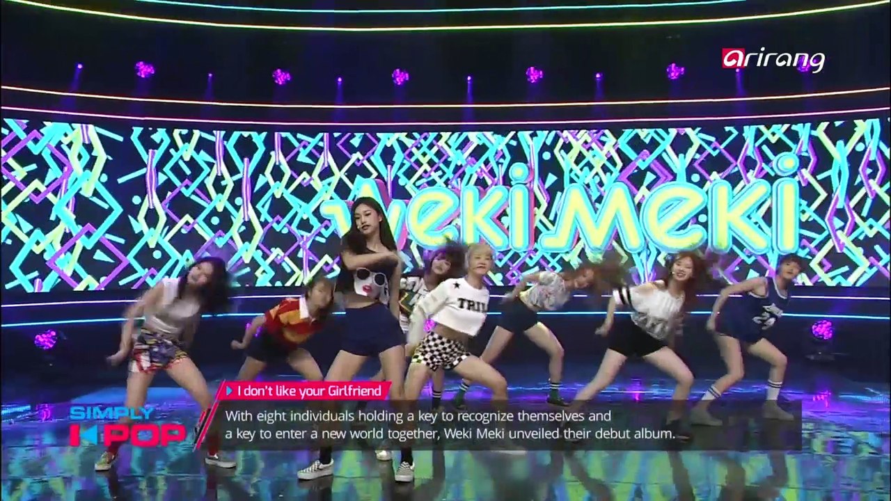 [Simply K-Pop] Weki Meki(위키미키) _ I don't like your Girlfriend _ p.282 _ 091517