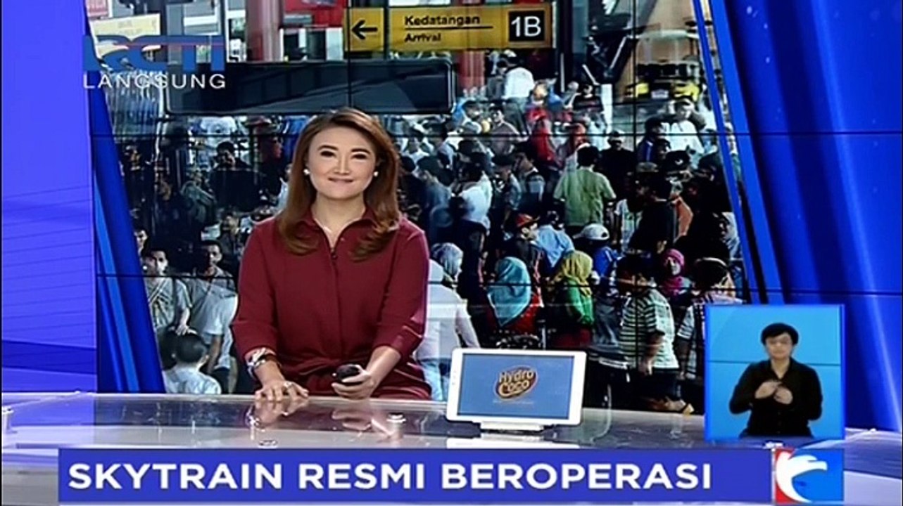 Skytrain Bandara Soekarno-Hatta Resmi Beroperasi