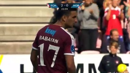 Jakob Poulsen (Penalty) Goal HD - Midtjylland 2-0 Hobro 17.09.2017