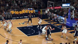 NBA 2k18 Jokic running the floor 1