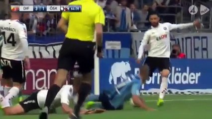 Djurgardens 4:1 Oerebro (Swedish Allsvenskan. 16 September 2017)