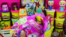 GIANT Ladybug Surprise Egg Play Doh - Miraculous Ladybug & Cat Noir Surprise Toys Dolls