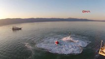 Burdur Gölü'nde Su Jeti ve Flyboard Şampiyonası