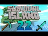 Expanding The Island! - New Caves! - (Minecraft Survival Island) - Episode 22