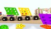 Learn Colors with Preschool Toy Train and Street Vehicles Toys - Colors & Shapes Videos Co
