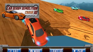 Car Derby Demolition Crash 3D - E02, Android GamePlay HD
