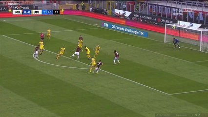 Nikola Kalinić Goal - AC Milan vs Udinese 1-0  17.09.2017 (HD)