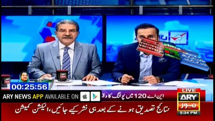 Firdous Ashiq Awan makes serious allegation before NA120 by poll result