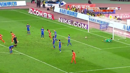 Bàn thắng của Graziano Pelle trong màu áo CLB Shandong Luneng