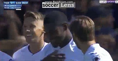 Torino 0 - 1 Sampdoria 17/09/2017 Duvan Zapata Goal  HD
