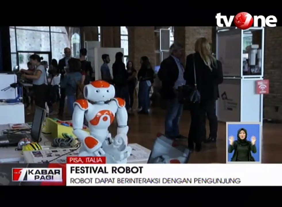 Robot Android Bisa  Berinteraksi dengan Manusia