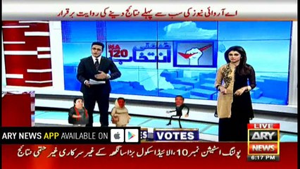 ARY News continues to bring election results first