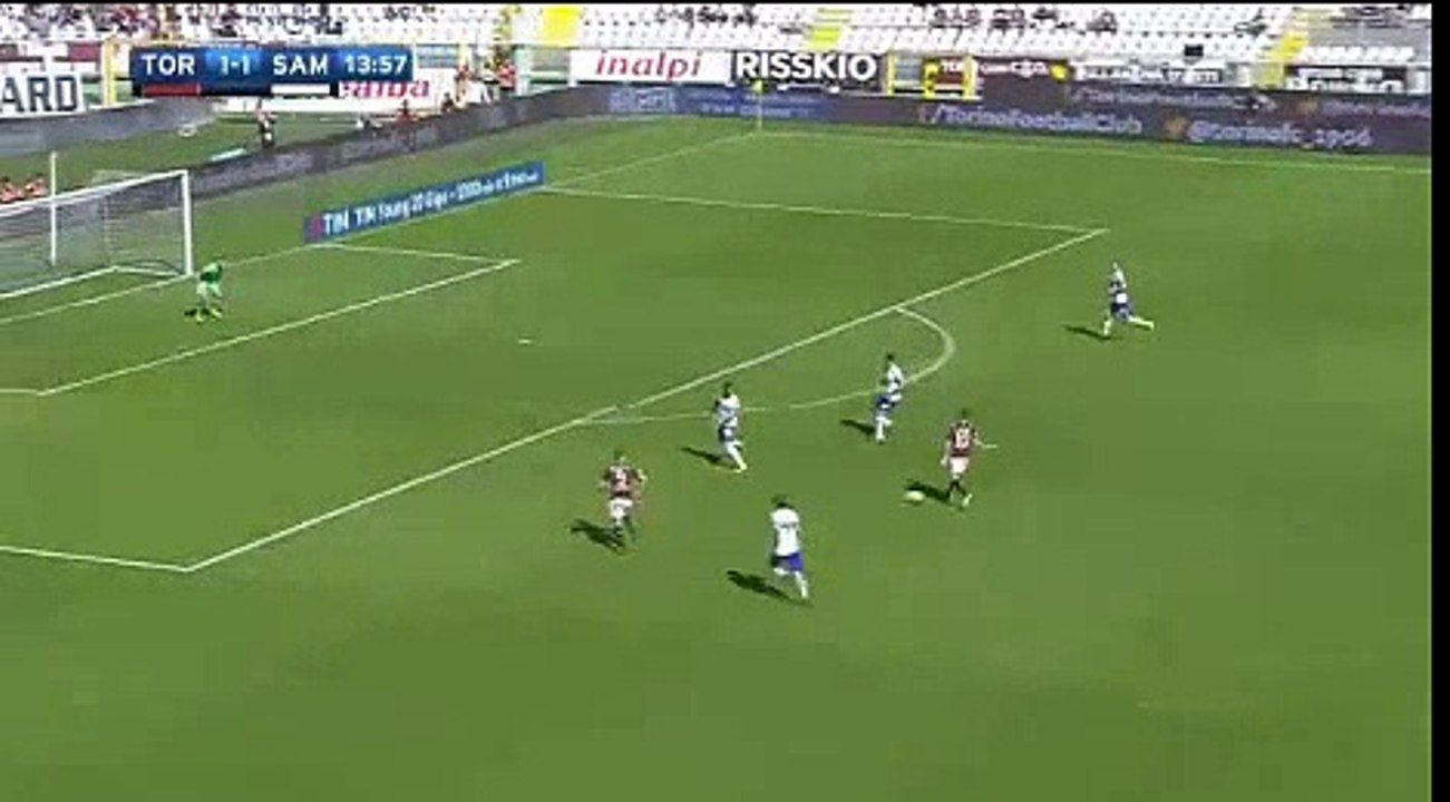 Torino 2 - 1  Sampdoria 17/09/2017 Andrea Belotti  Goal 15' HD Full Screen .
