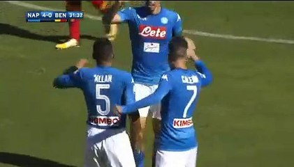 Jose Callejon Goal HD - Napoli	4-0	Benevento