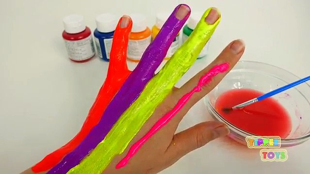 Тело цвета сборник Семья палец Узнайте обучение питомник Покрасить рифмы Песня видео eggvi