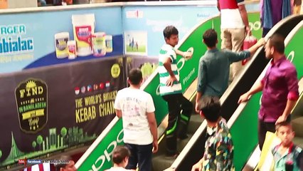 Touching Strangers Hands On The Escalator | Prank In Bangladesh 2017|