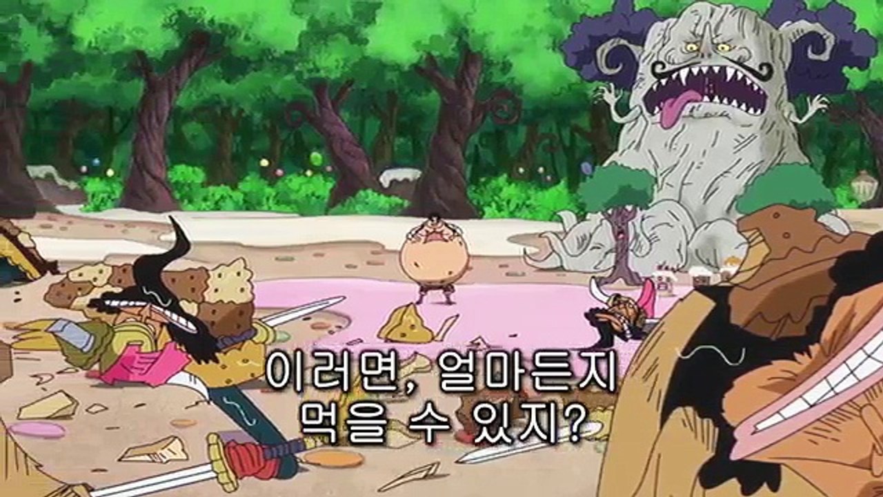[Onepiece 805 최신편] 망신창이가 된 상디를 치료하는 레이쥬　원피스 805화