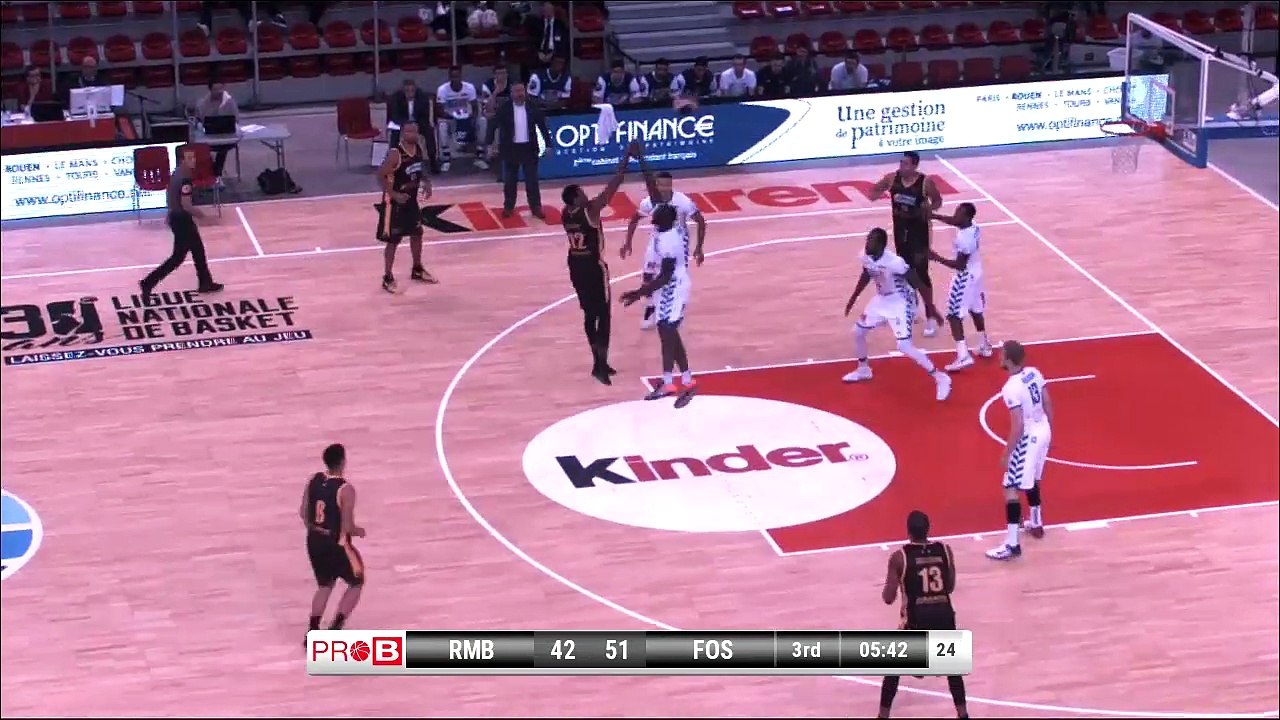 Pro B - J9 : Rouen vs Fos