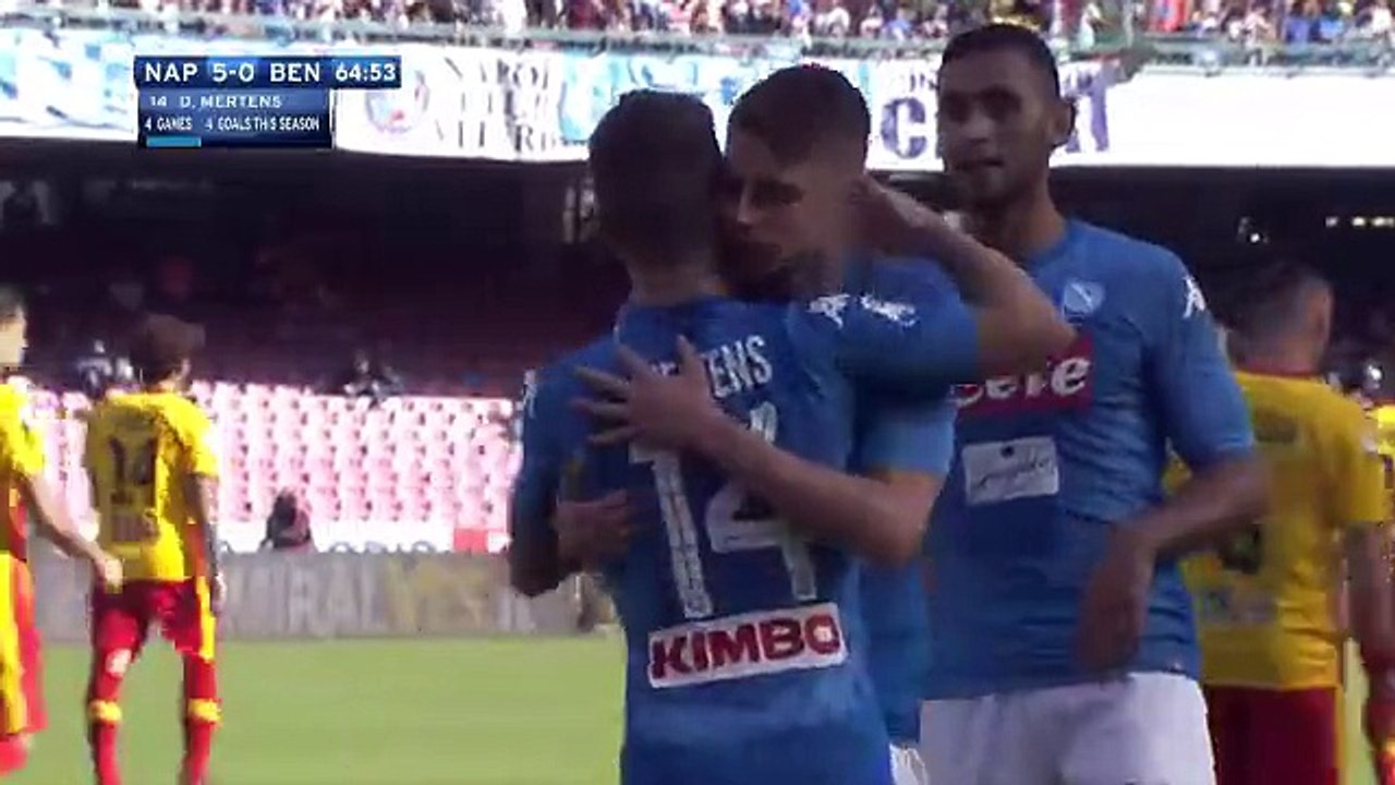 Dries Mertens (Penalty) Goal HD - Napoli	5-0	Benevento 17.09.2017