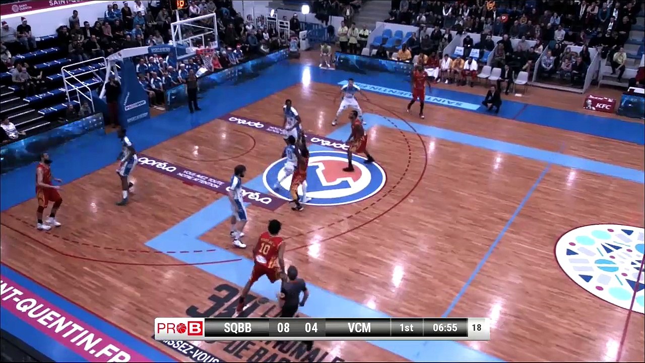 Pro B - J12 : Saint-Quentin vs Vichy-Clermont