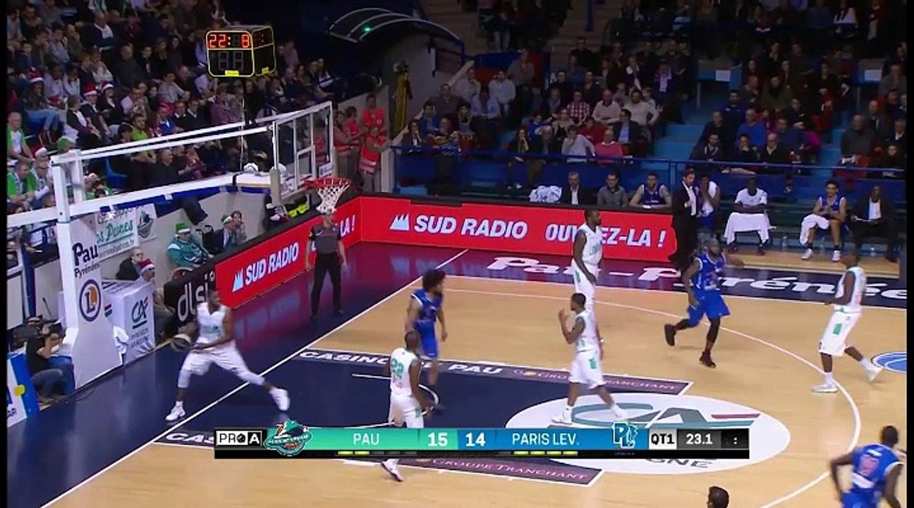 Pro A - J15 : Pau-Lacq-Orthez vs Paris Levallois