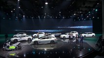 The BMW Group electric fleet at IAA 2017