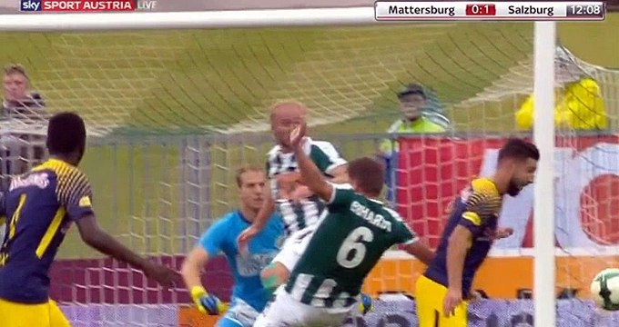 Munas Dabbur Goal HD - Mattersburg	0-1	Salzburg 17.09.2017