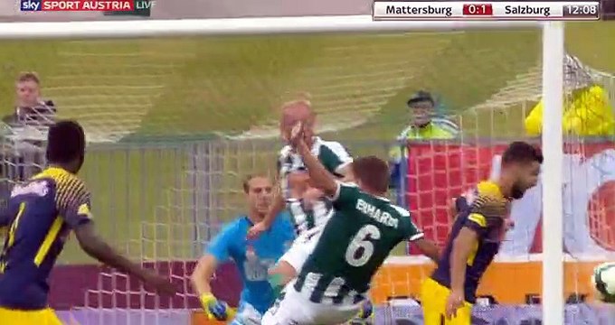 Munas Dabbur Goal HD - Mattersburg	0-1	Salzburg 17.09.2017