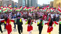 Lebanese Kurds gather in Beirut in solidarity with Kurdistan Region’s upcoming independenc