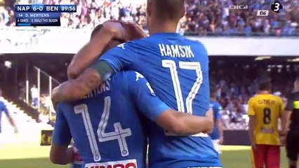 Dries Mertens (Penalty) Goal HD - Napoli	6-0	Benevento 17.09.2017