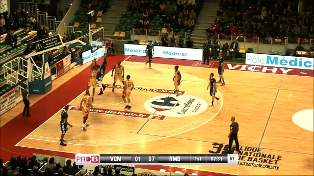Pro B - J21 : Vichy-Clermont vs Rouen