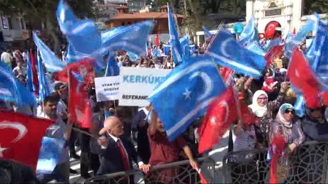 Eyüp'te Kerkük Türkmenlerine Sahip Çık Mitingi Düzenlendi...