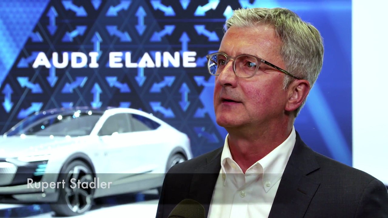 Audi auf der IAA 2017 - Interview Rupert Stadler